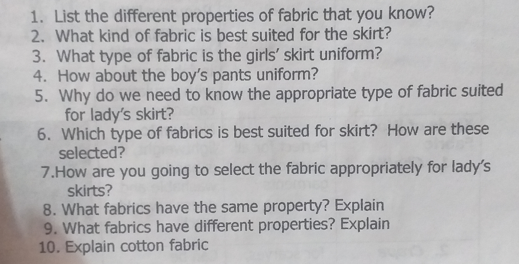 Different Fabric Types and What Works Best for You - We Explain