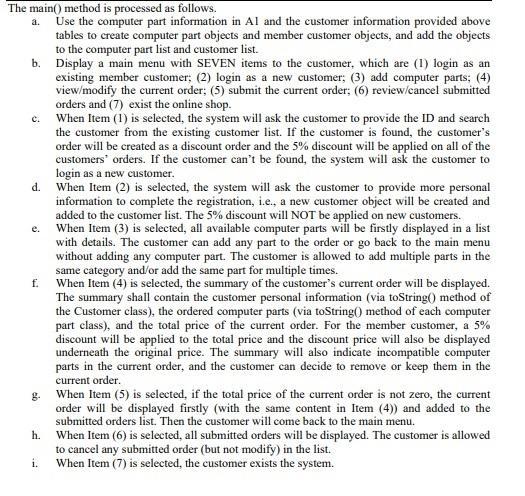 Objectives This assignment requires you to refine | Chegg.com