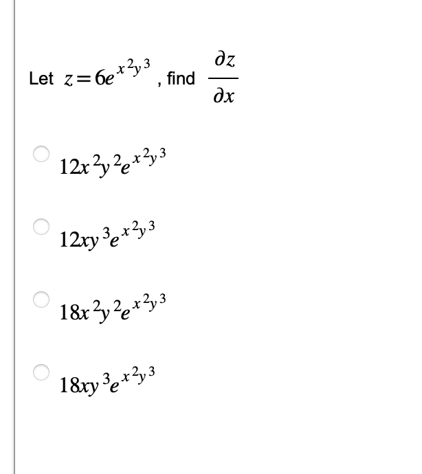 if 2 x 3 y 12 z