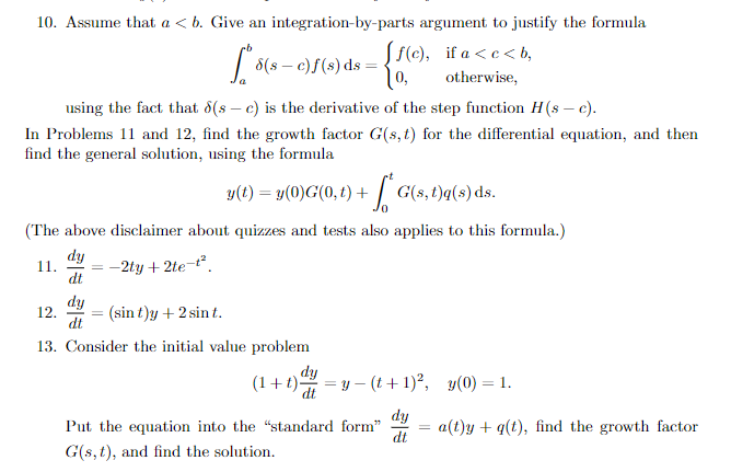 Solved 10. Assume that a | Chegg.com