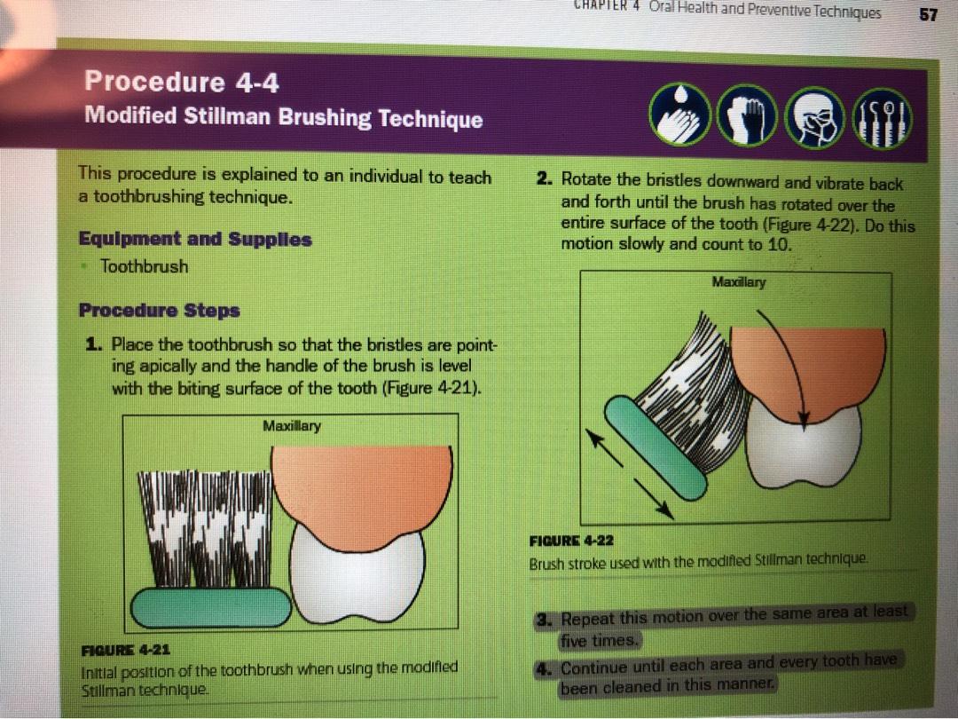 P80 Oral Health And Preventive Techniques Flashcards Chegg Com