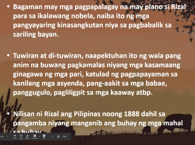 Mga Sikat Na Akda Ni Rizal - isangakda