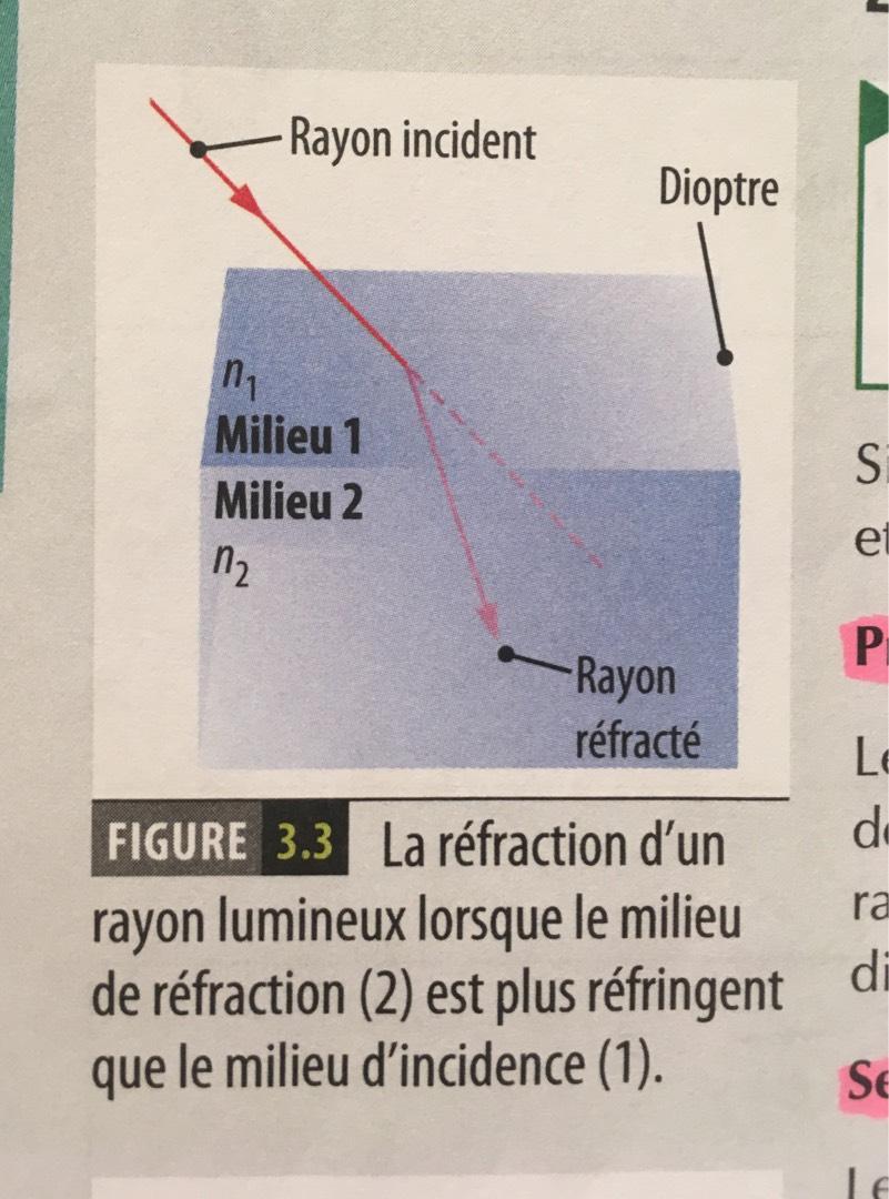 Seconde Schema Réfraction Réflexion Avec Plan D incidence Et Dioptre La réfraction de la lumière Flashcards | Chegg.com