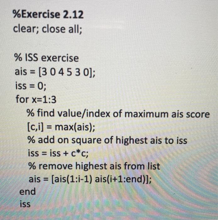 Solved Exercise 3 2 In Exercise 2 12 You Wrote A Script Chegg