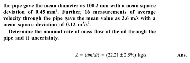 Solved Problem 12 Using the conservation of mass flow | Chegg.com