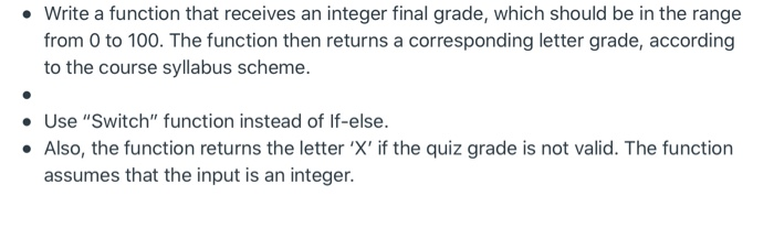 Solved • Write a function that receives an integer final | Chegg.com