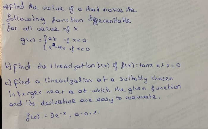 Solved fIno he Jalue a had mahos he gollowing unchon | Chegg.com