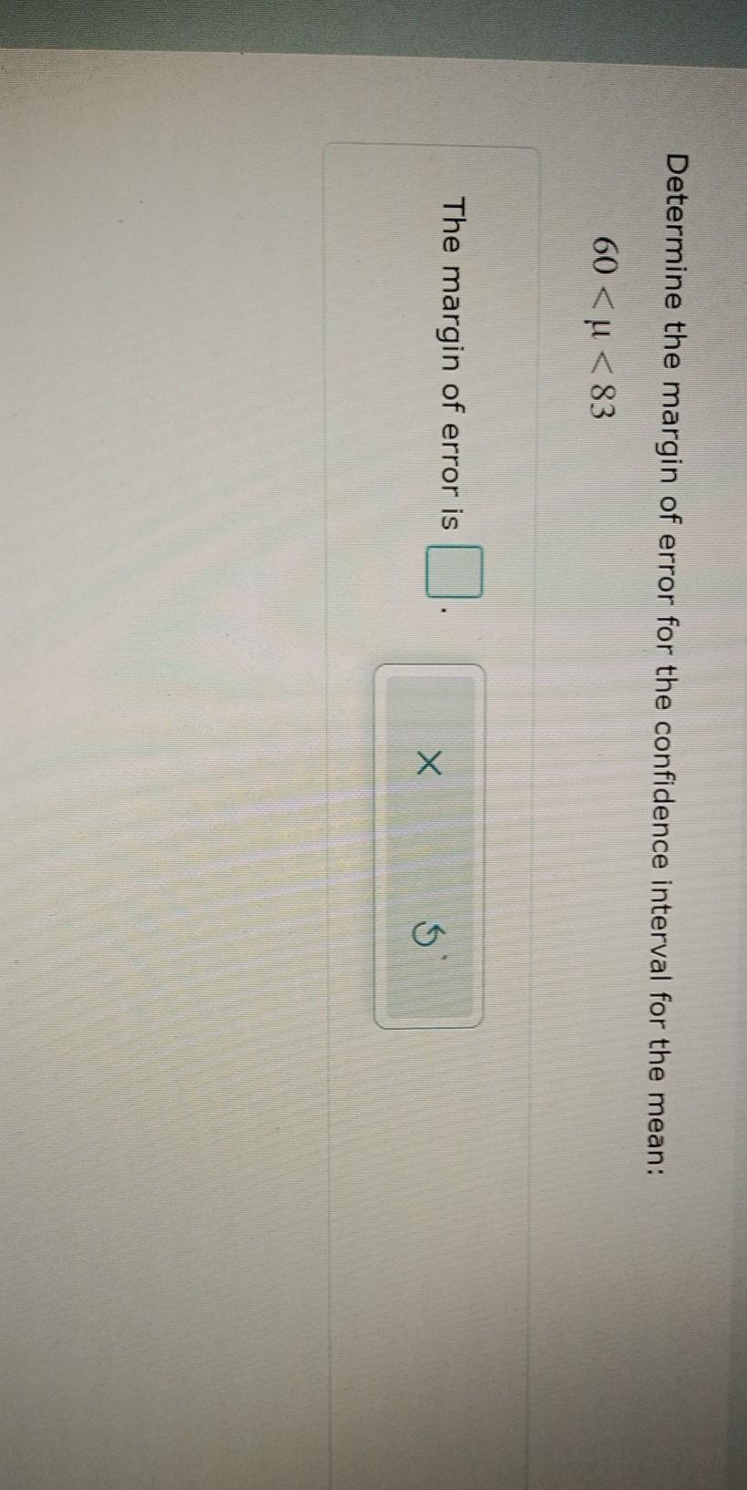 Solved Determine the margin of error for the confidence | Chegg.com