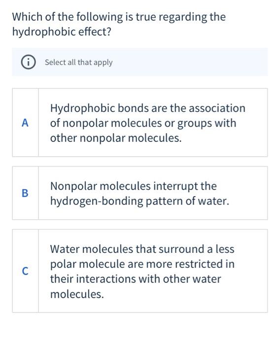 Solved Which of the following is true regarding the
