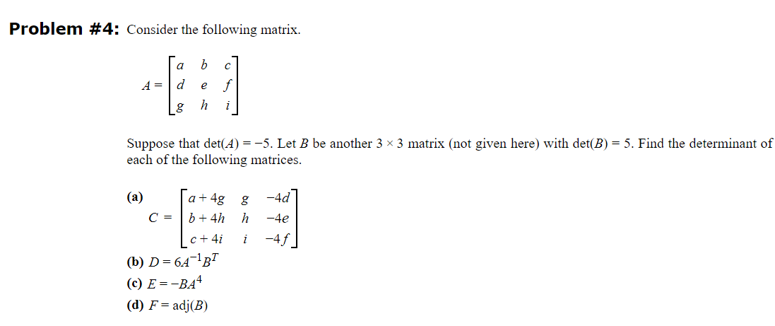 Solved Problem 4 Consider The Following Chegg Solved Problem 4 Consider The Following Chegg