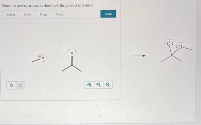 Solved Draw the curved arrows to show how the product is | Chegg.com
