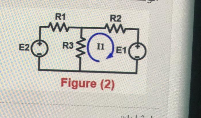 Solved For the electric circuit shown in Figure (2), | Chegg.com