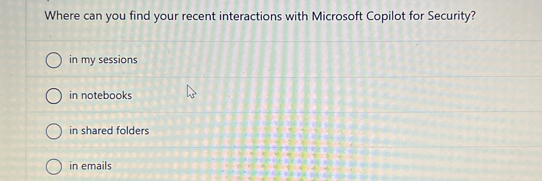 Solved Where can you find your recent interactions with | Chegg.com
