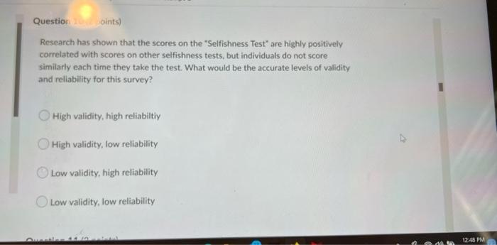 Solved Question 8 (2 points) Which of the following would | Chegg.com