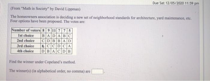 Solved Due Sat 12/05/2020 11:59 pm (From 