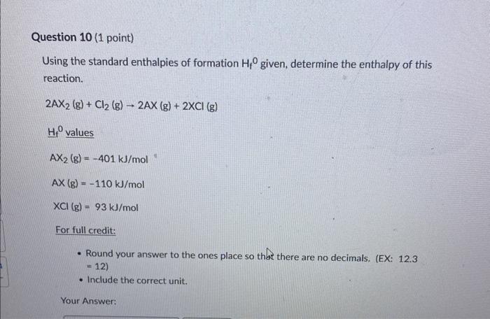 Solved Using the standard enthalpies of formation Hf0 given, | Chegg.com