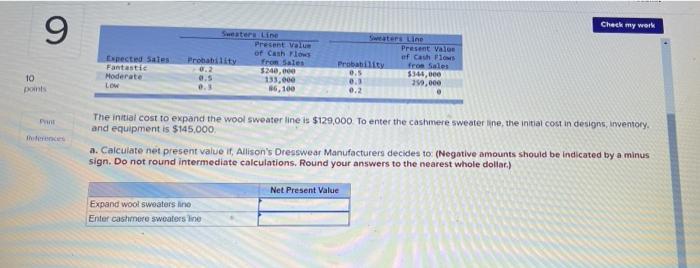 Solved 9 Problem 13-19 Decision tree analysis (LO13-4) 30 | Chegg.com