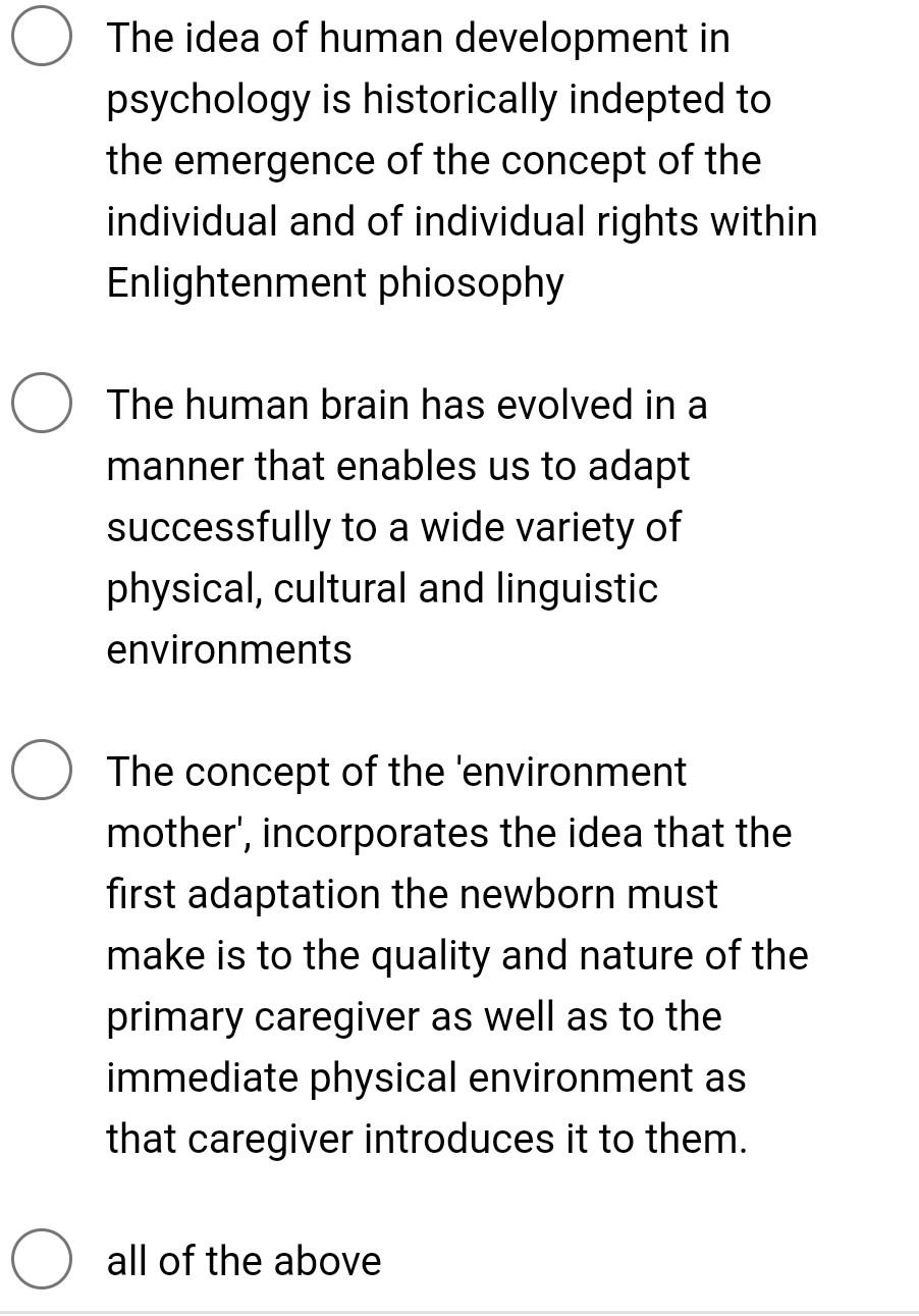 solved-o-the-idea-of-human-development-in-psychology-is-chegg