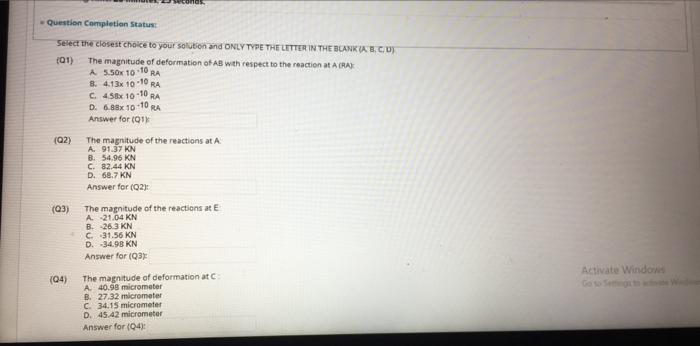 Solved Question Completion Status 4C Submit to complete this | Chegg.com
