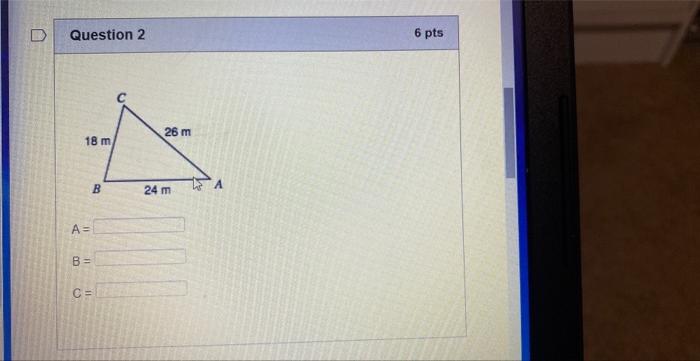 Solved A= B= C = | Chegg.com