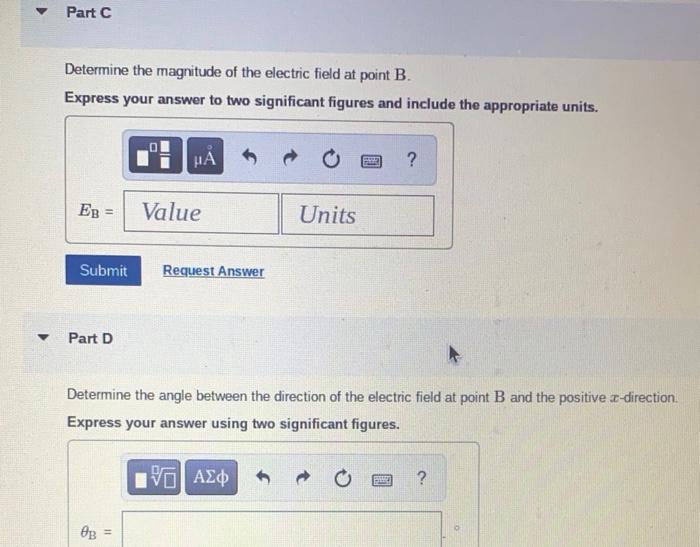 Solved Part A:Determine the magnitude of the electric field | Chegg.com