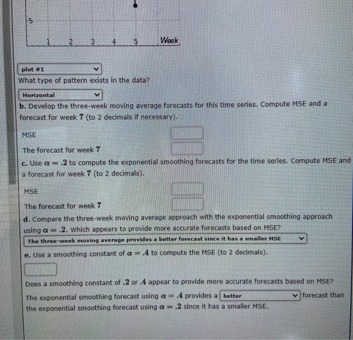 Solved Week 1 2 3 4 5 6 Value 18 13 16 12 18 14 a. Which of | Chegg.com