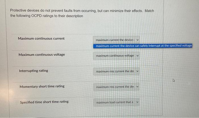 Solved Protective devices do not prevent faults from | Chegg.com