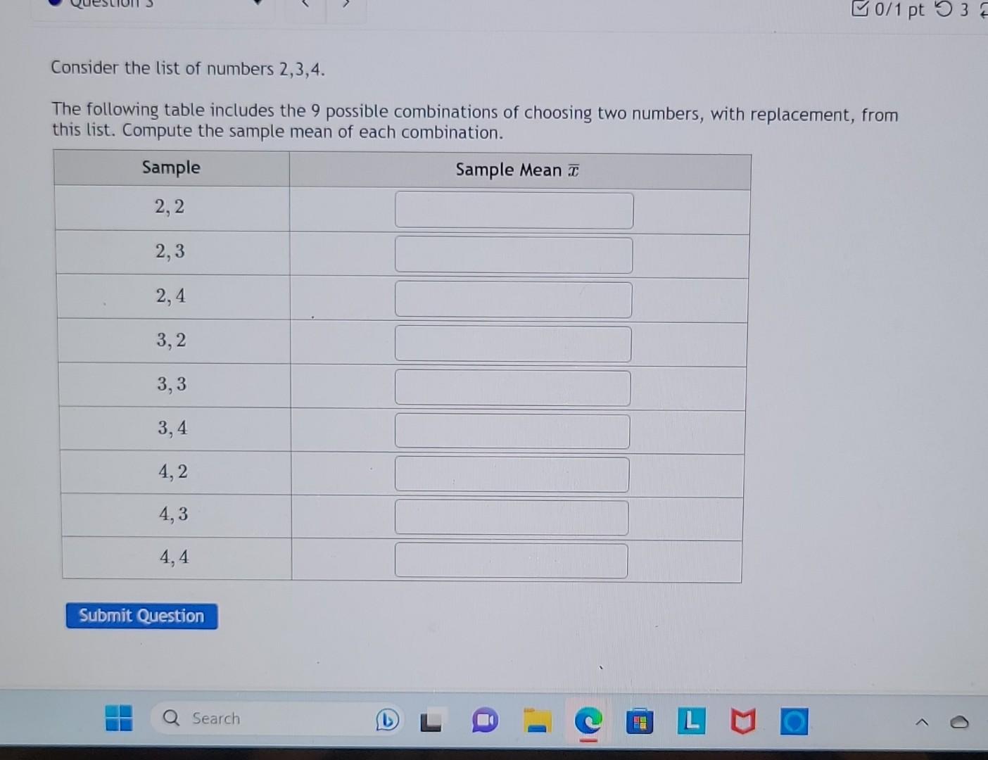 list of all possible combinations of 3 numbers 0 3