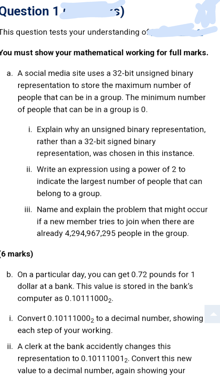 Solved Question This Question Tests Your Understanding Chegg Com