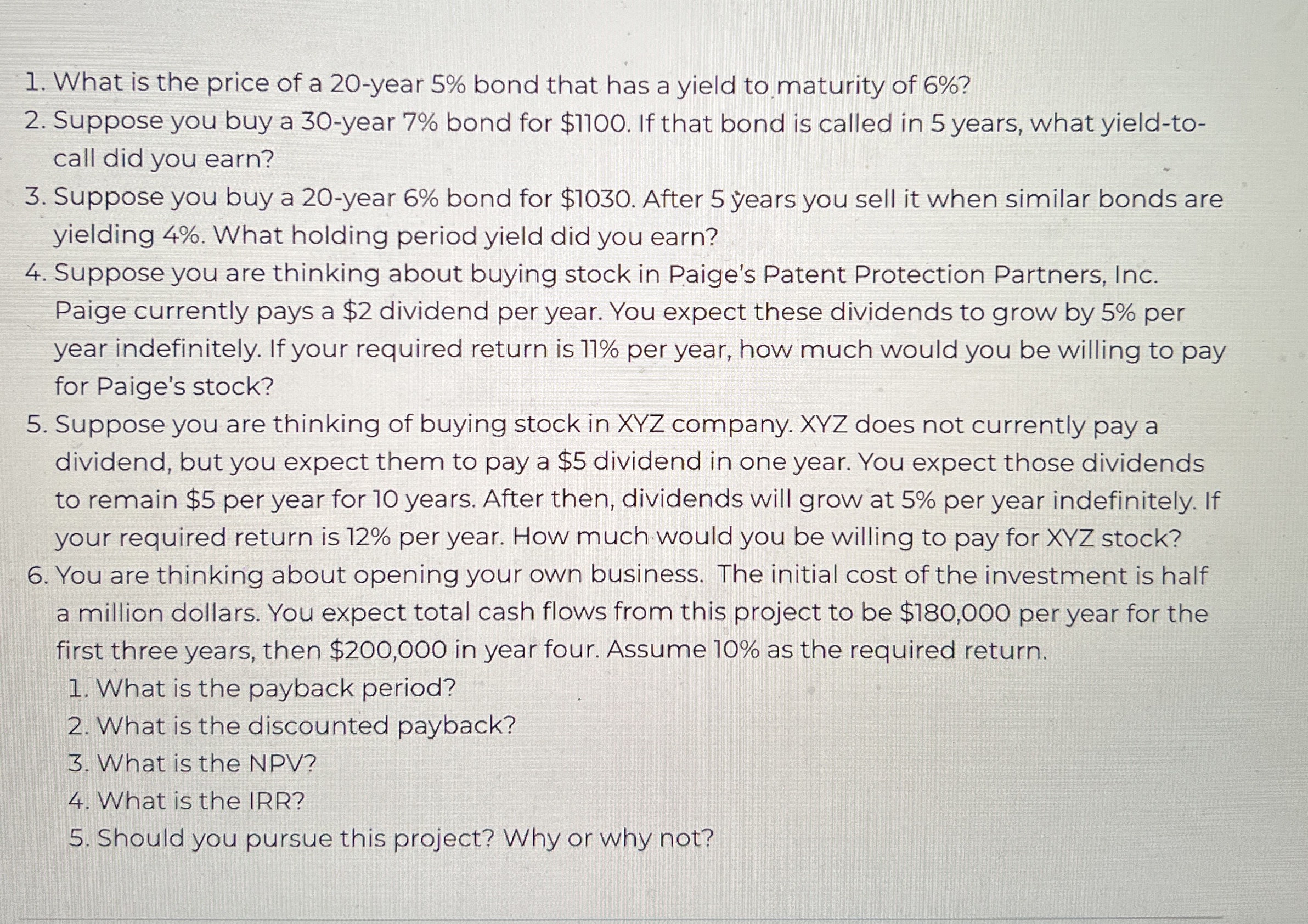 Solved What is the price of a 20 year 5 ﻿bond that has a