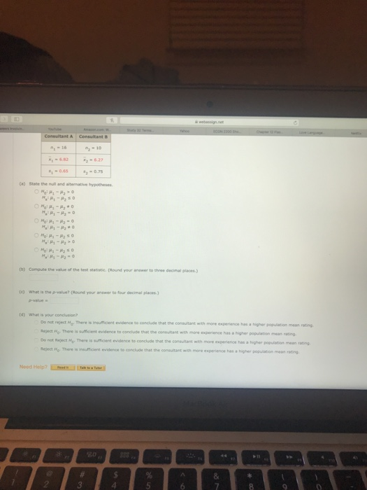Solved You may need to use the appropriate technology to | Chegg.com