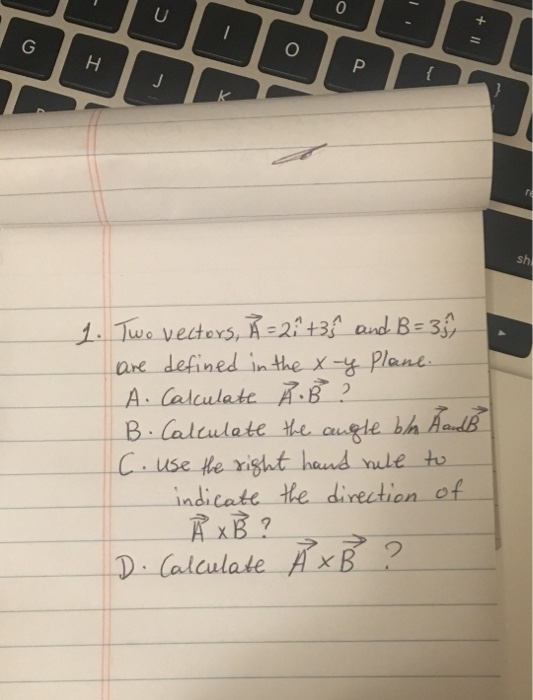 Solved O 11 1 Two Vectors R 2 35 And B 35 Are Def Chegg Com