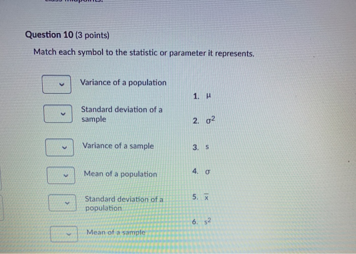mean symbol in statistics