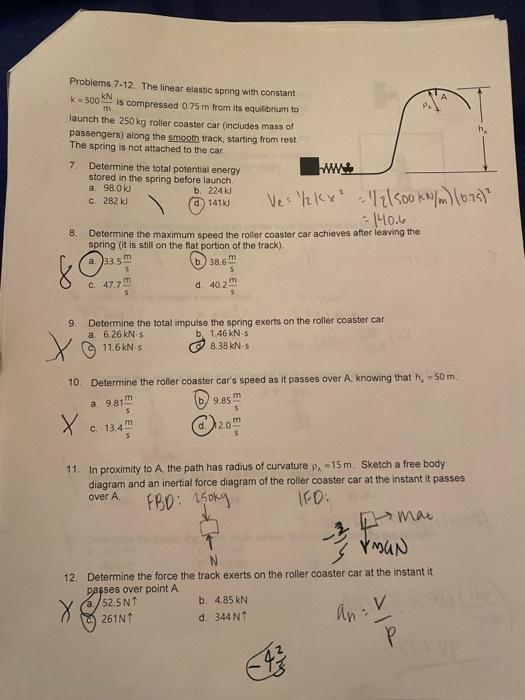 Solved Problems 712. The nearest spring with constant
