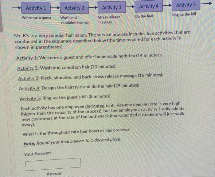 Solved Activity 1 Activity 2 Activity 4 Activity 5 Ring up | Chegg.com