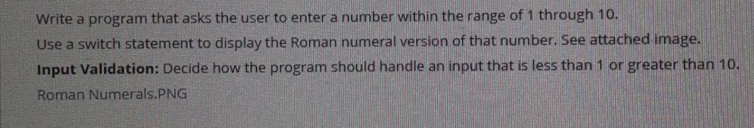 Solved Write a program that asks the user to enter a number | Chegg.com