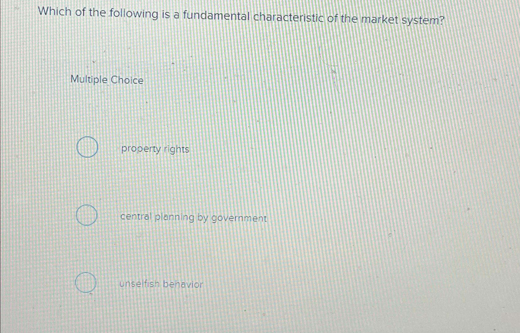 Solved Which of the following is a fundamental | Chegg.com