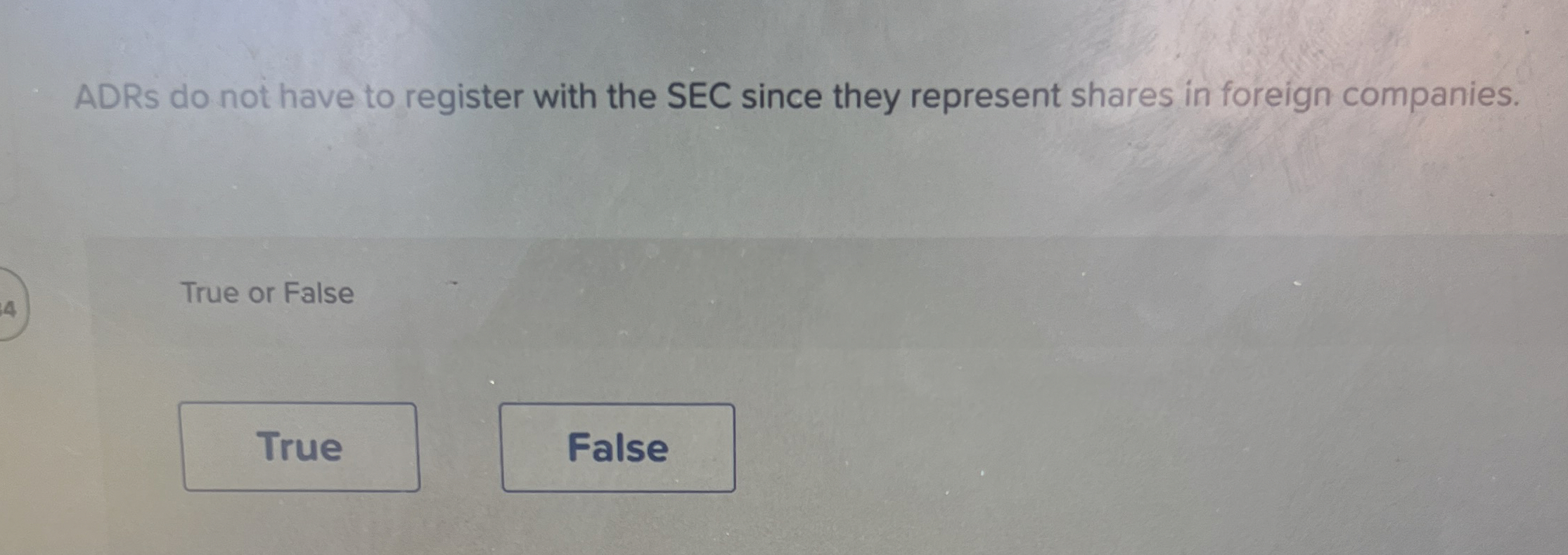Solved ADRs do not have to register with the SEC since they