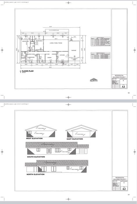 Using the plans in Appendix B, ertimate the | Chegg.com