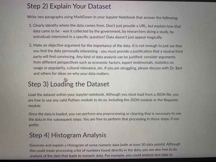 Fall Project 12- Data Science a Submit Assignment | Chegg.com