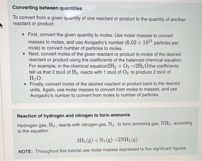 Solved Converting between quantities To convert from a given | Chegg.com