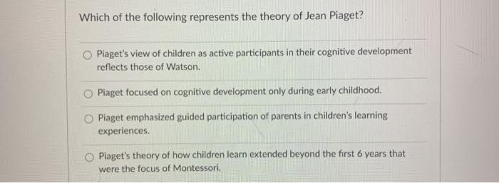 Solved Which of the following represents the theory of Jean