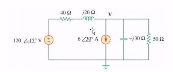 Solved Find the current flowing through the 50 ohms | Chegg.com