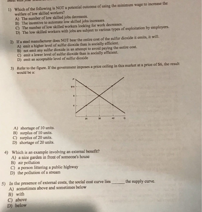 Solved 1) Which of the following is NOT a potential outcome | Chegg.com