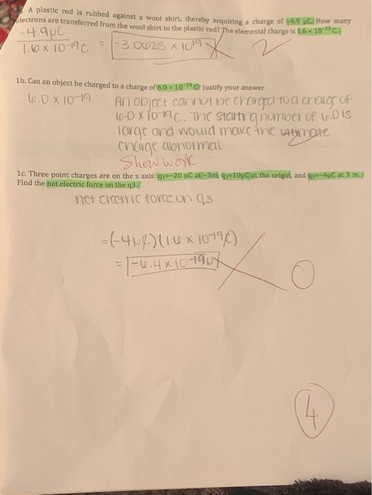 Solved electrons are transferred from the wool shirt to the