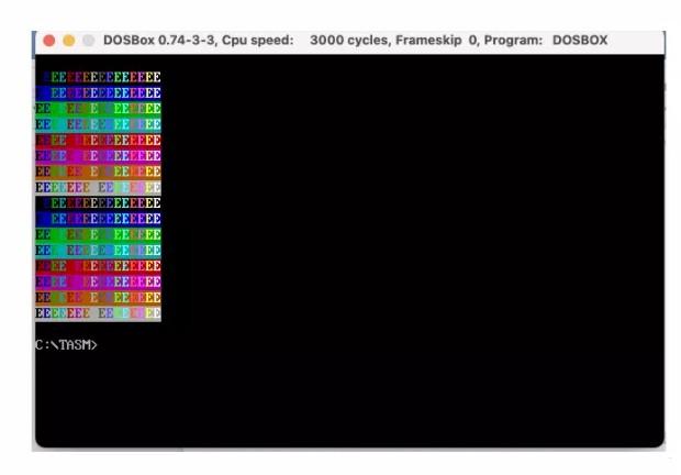 Write a program that will display all the color codes | Chegg.com