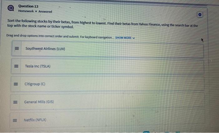 solved-sort-the-following-stocks-by-their-betas-from-chegg