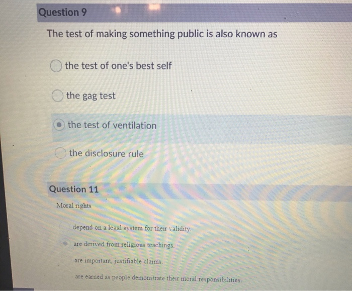 Solved Question 2 Kant's Categorical Imperative Includes All | Chegg.com