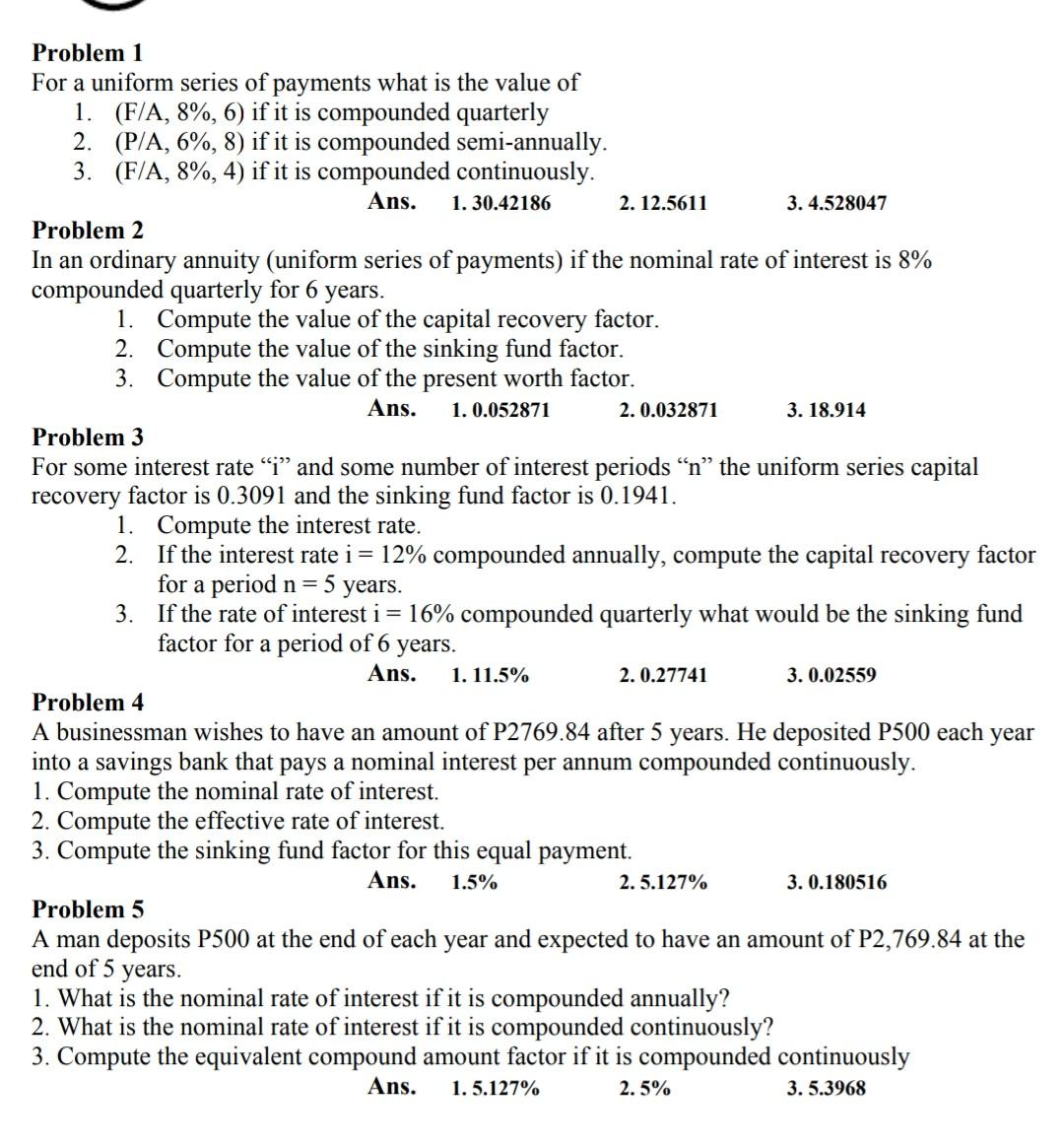 engenieering-economic-analysis-uniform-series-present-worth-factor