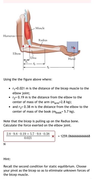 Solved Using the the figure above where: - r1=0.021 m is the | Chegg.com